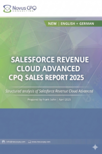 Gemini_Generated_Image_fnir2kfnir2kfnir The 2025 Sales with CPQ Report cover, offering data-driven CPQ vendor insights based on independent analysis
